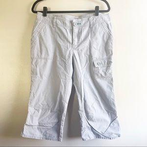 North Face cropped cargo pants